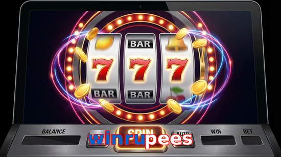 Main screen of Winrupees slots page for PK players